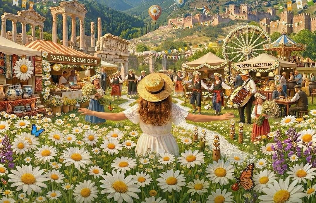 GÜNÜBİRLİK BERGAMA PAPATYA FESTİVALİ TURU